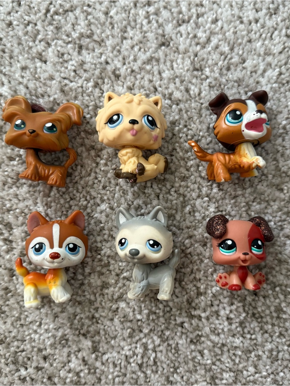 Hasbro Littlest Pet Shop (LPS) Dog Lot